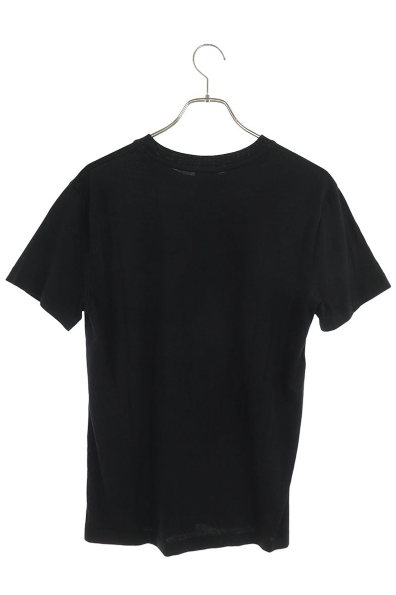 Patou Black Logo Print Cotton T-Shirt Size XS