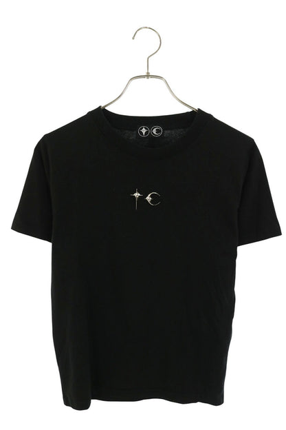 Thug Club Metallic Logo T-Shirt Black Silver Size 1