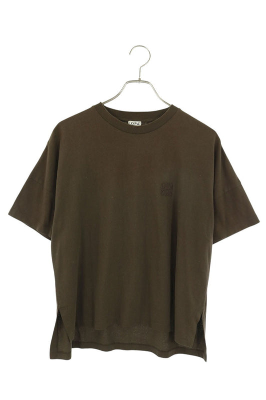 Loewe Anagram Cropped Brown T-Shirt Size XS
