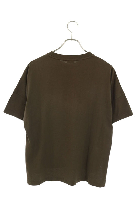 Loewe Anagram Cropped Brown T-Shirt Size XS