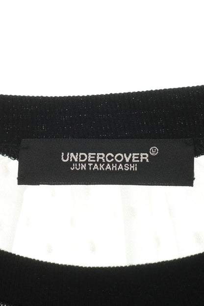 Undercover 26SS Georgette Panel T-Shirt Black/White Size 1