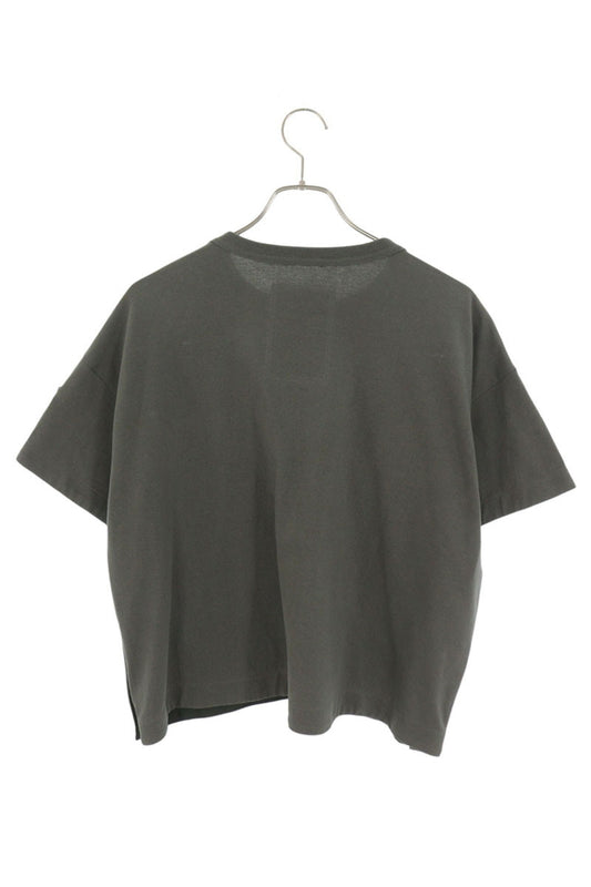 Sacai Multi-Pocket Cotton T-Shirt Khaki Size 3
