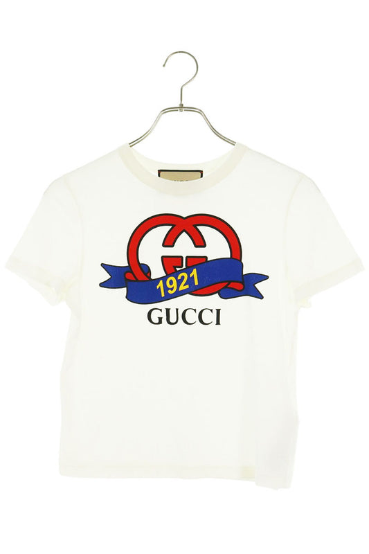Gucci Interlocking G Print White T-Shirt Size XS