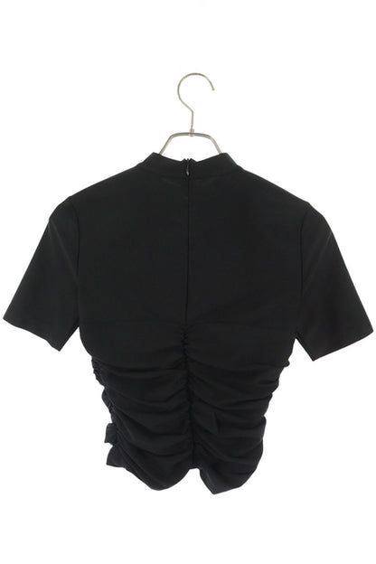Alexander Wang Black Mock Neck T-Shirt Size XS