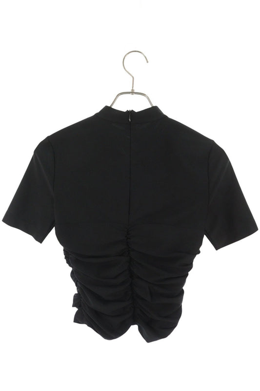 Alexander Wang Black Mock Neck T-Shirt Size XS