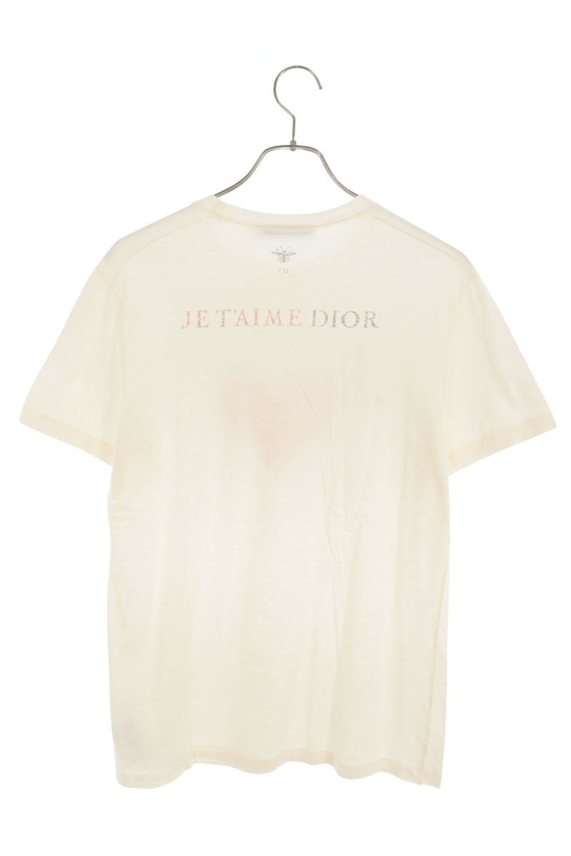 Christian Dior JE T'AIME Off-White Red Size L