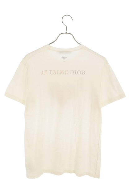 Christian Dior JE T'AIME Off-White Red Size L