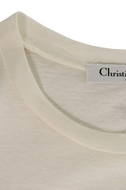 Christian Dior JE T'AIME Off-White Red Size L