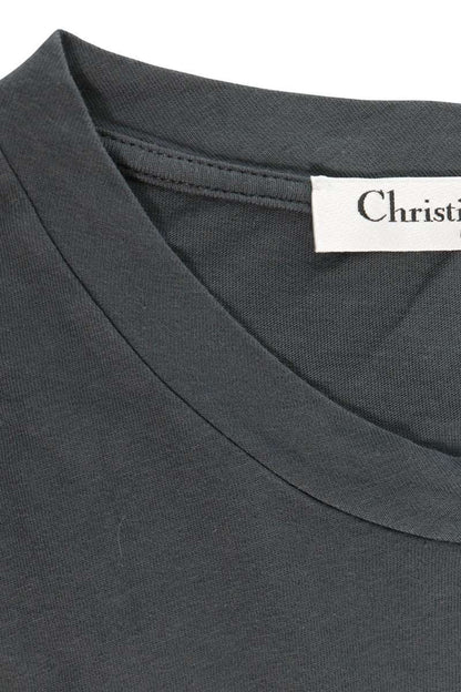 Christian Dior Swords BEE Print T-Shirt Gray Size L