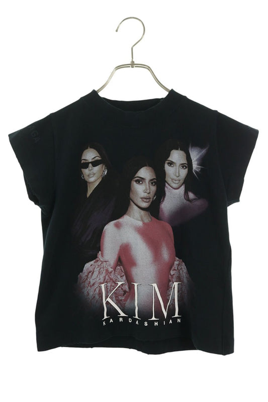 Balenciaga Black Kim Photo Print T-Shirt 25SS Size S