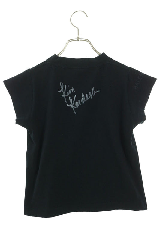 Balenciaga Black Kim Photo Print T-Shirt 25SS Size S