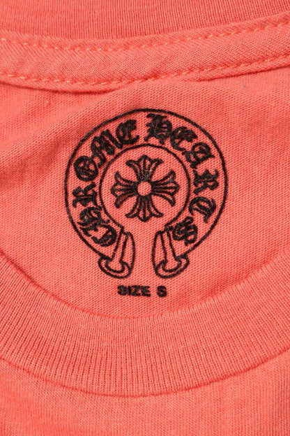 Chrome Hearts Red Horseshoe Back Print T-Shirt Size S