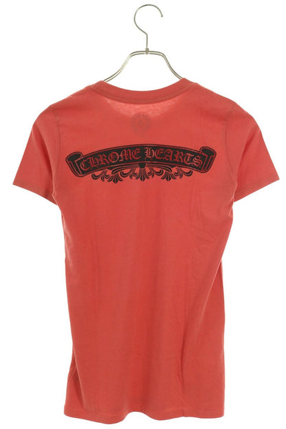 Chrome Hearts CH T-SHRT 4 Back Floral Red T-Shirt Size S