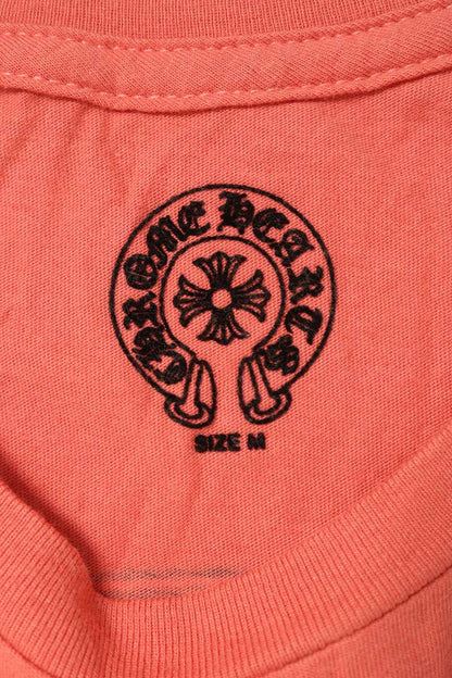 Chrome Hearts CH T-SHRT 4 Back Scroll T-Shirt Red Size M