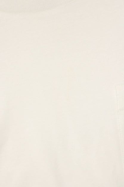 Louis Vuitton Signature Patch Cotton T-Shirt White Size S