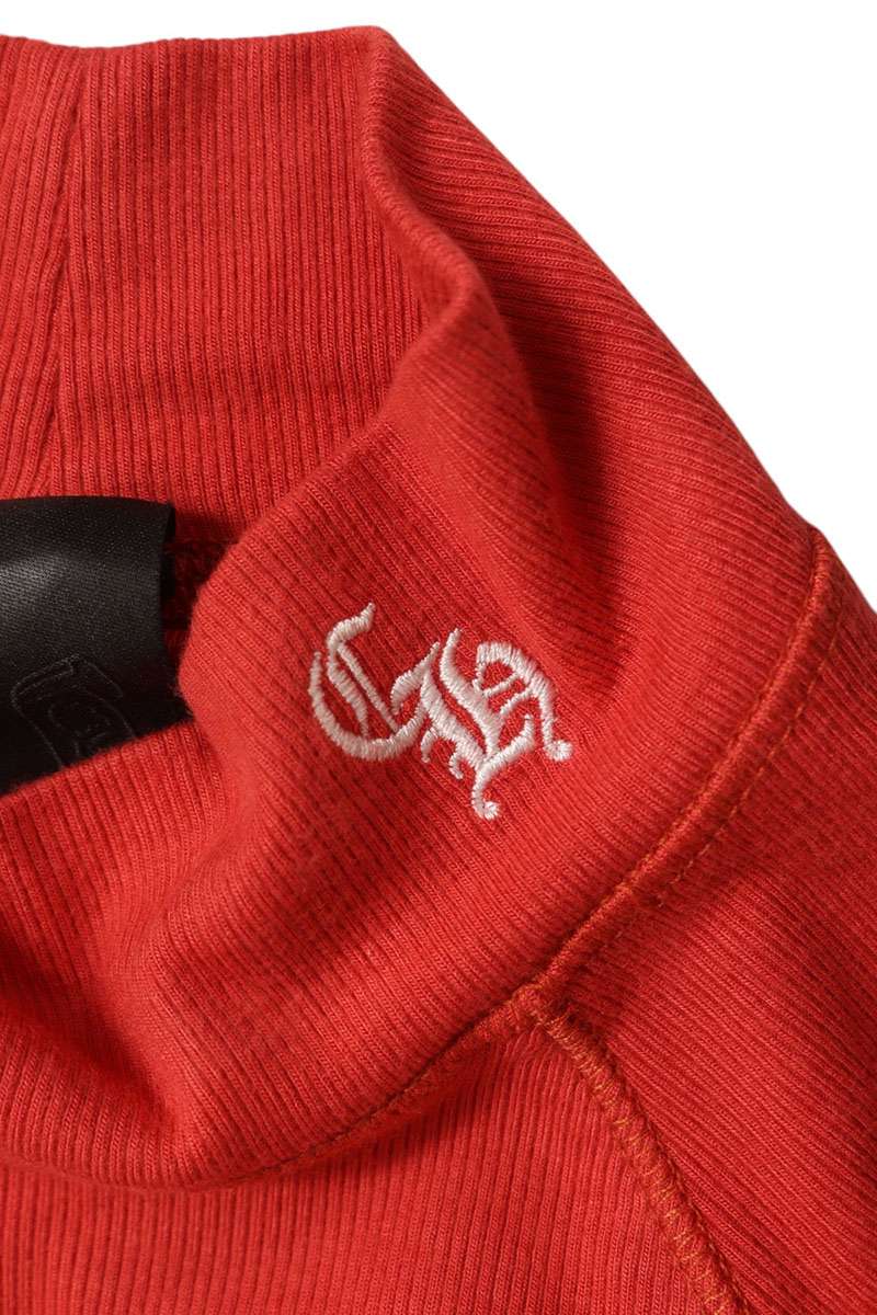 Chrome Hearts CH Logo Embroidered High Neck T-Shirt Size XS