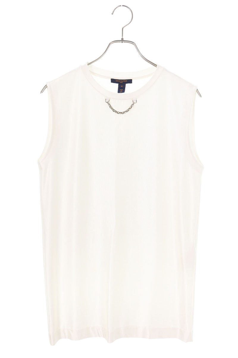 Louis Vuitton 21AW Rayon Neck Chain Sleeveless Top Size XS