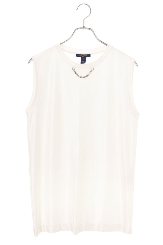 Louis Vuitton 21AW Rayon Neck Chain Sleeveless Top Size XS