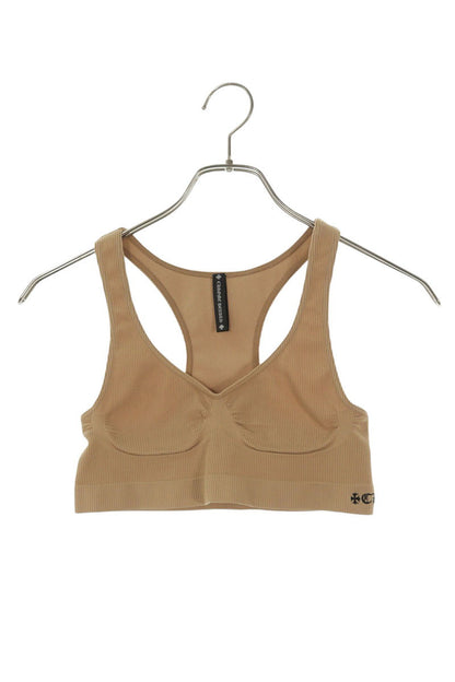 Chrome Hearts CH Embroidered Tank Top Brown Size M