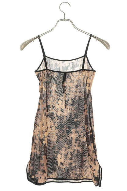 Chrome Hearts Cross All-Over Sheer Camisole Brown Size XS