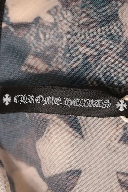 Chrome Hearts Cross All-Over Sheer Camisole Brown Size XS