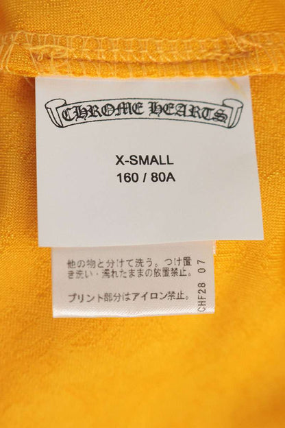 Chrome Hearts CH Plus Pattern Top Yellow/Black Size XS