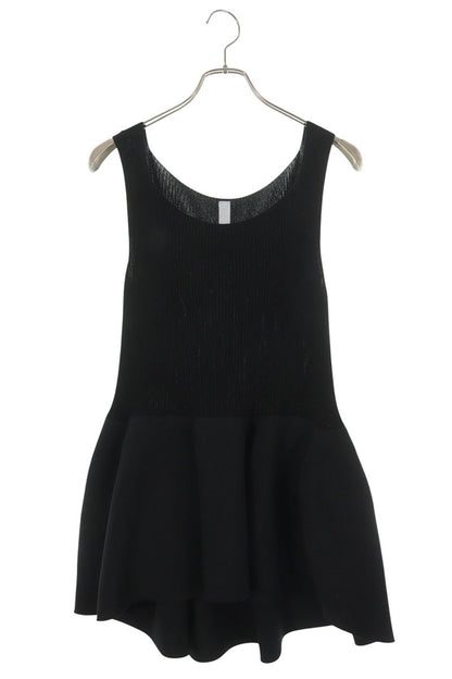 CFCL POTTERY CUPRO SLEEVELESS TOP Black Size F
