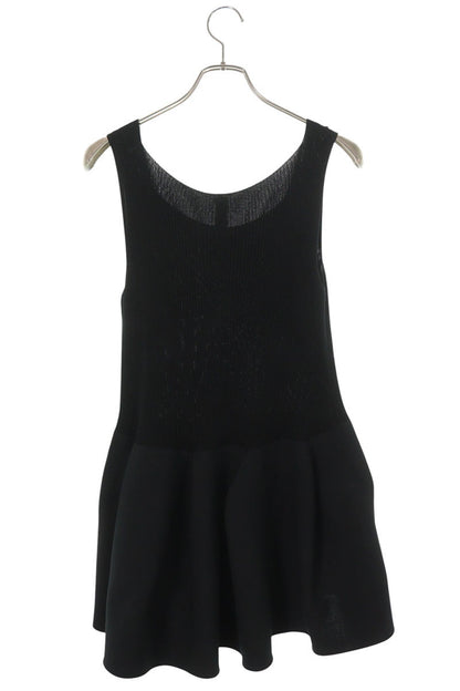 CFCL POTTERY CUPRO SLEEVELESS TOP Black Size F