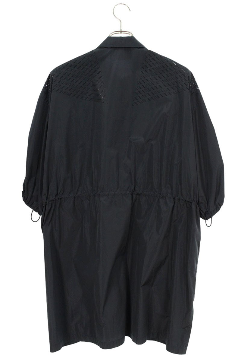 Miu Miu 23SS Technical Silk Dress Navy Size 40