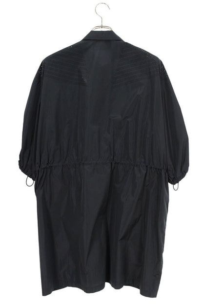 Miu Miu 23SS Technical Silk Dress Navy Size 40