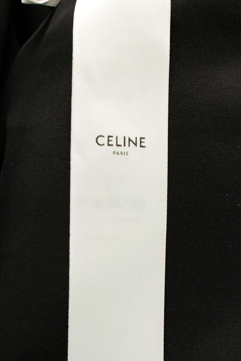 Celine Black Wool Blend Lace Mini Dress Size 36