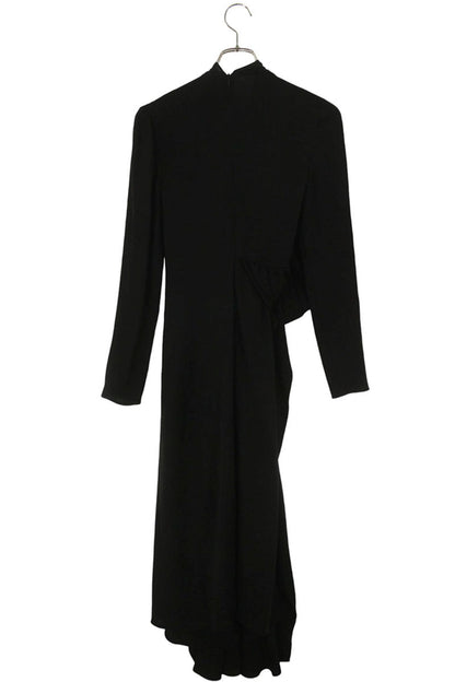 Valentino Black Rayon Blend Wrap Dress Size 36