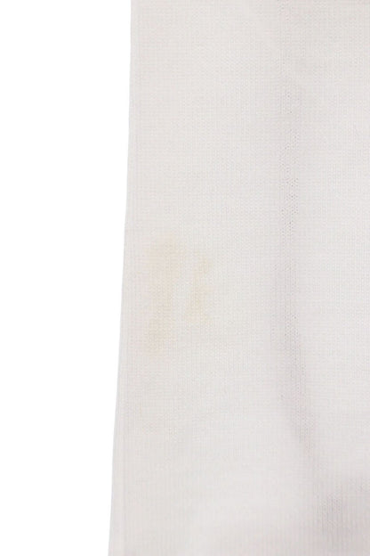 Hermes White Embroidered Pocket Cotton Dress Size 34