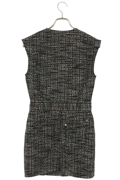 Givenchy 4G Logo Sleeveless Dress Black Size 36