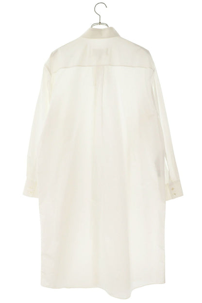 Maison Margiela White Cotton Cleric Shirt Dress Size 36