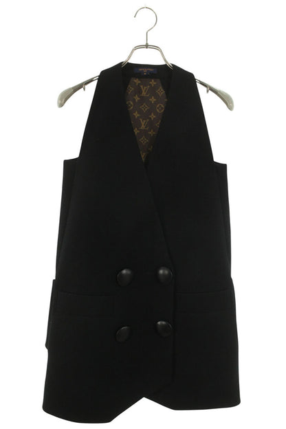 Louis Vuitton Monogram Wool Dress 23SS Size 36