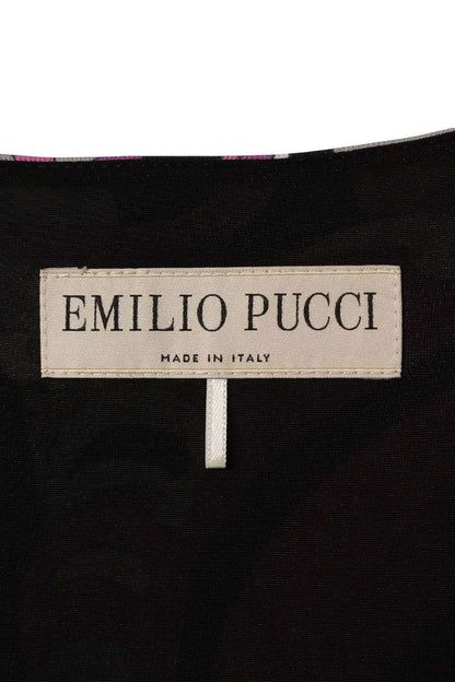 Emilio Pucci Multi-color Printed Rayon Dress Size 38