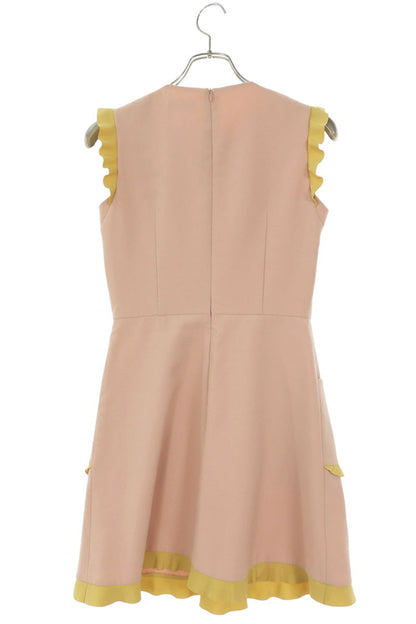 RED Valentino Multi Ruffle Candy Frill Dress Size 38