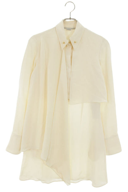Stella McCartney Off-White Bow-Tie Blouse Size 36