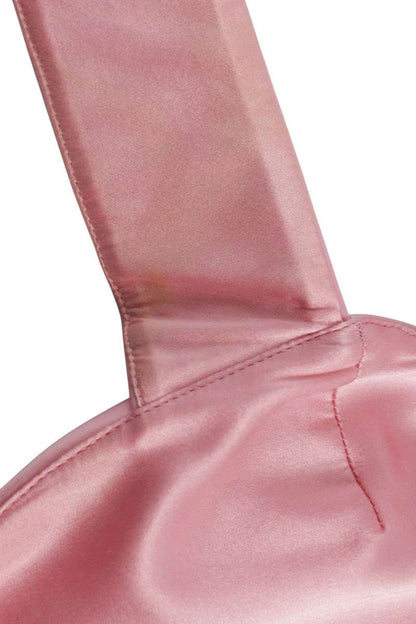 Alexander Wang Pink Logo Charm Tight Midi Dress Size 0
