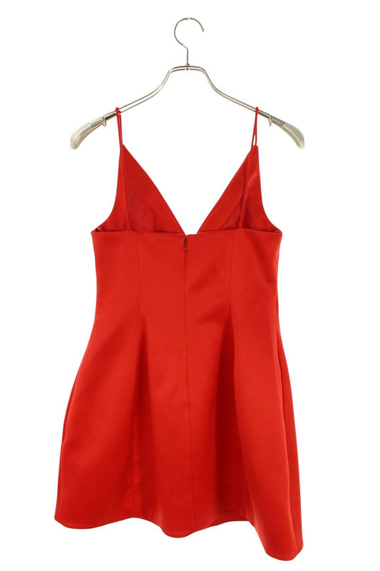 Marc Jacobs Red Ribbon Design Polyester Dress Size 2
