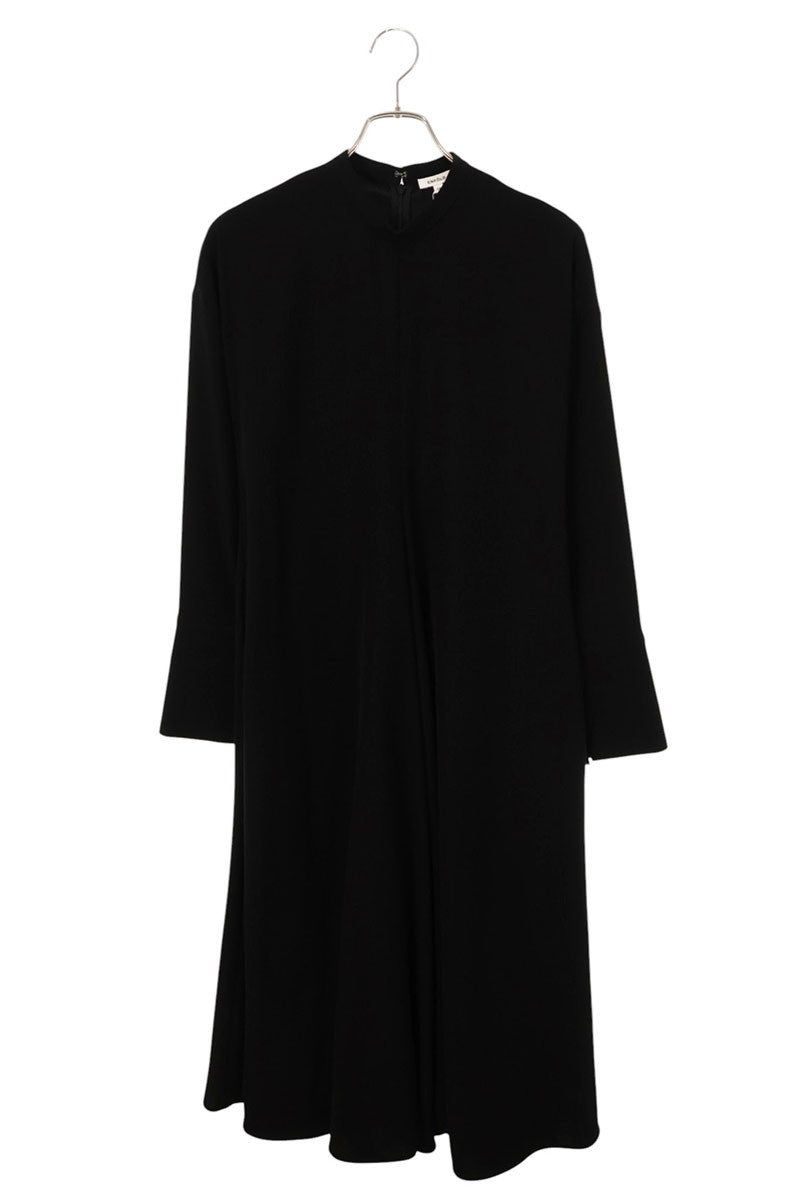 ENFOLD 22AW Wide Cuff Dress Black Size 36