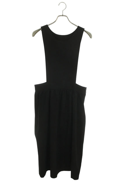 Comme des Garcons Girl Black Polyester Pinafore Dress Size S