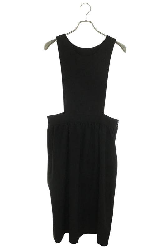 Comme des Garcons Girl Black Polyester Pinafore Dress Size S