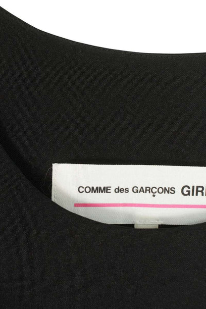Comme des Garcons Girl Black Polyester Pinafore Dress Size S