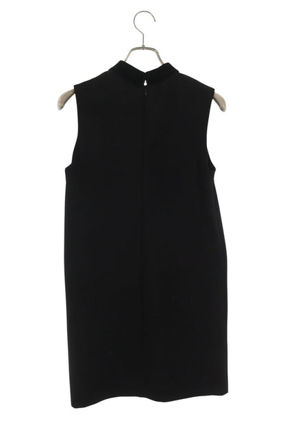 Miu Miu Black Sequined Sleeveless Dress Size S