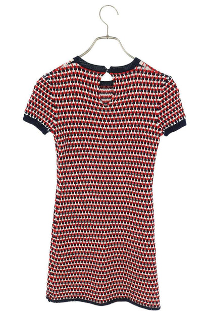 Miu Miu All-Over Print Cotton Midi Dress Size 36