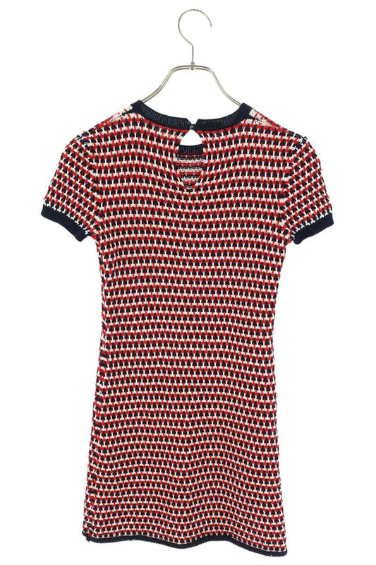 Miu Miu All-Over Print Cotton Midi Dress Size 36