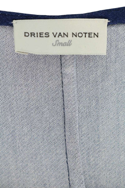 Dries Van Noten 21SS Trompe L'oeil Print Dress Size S