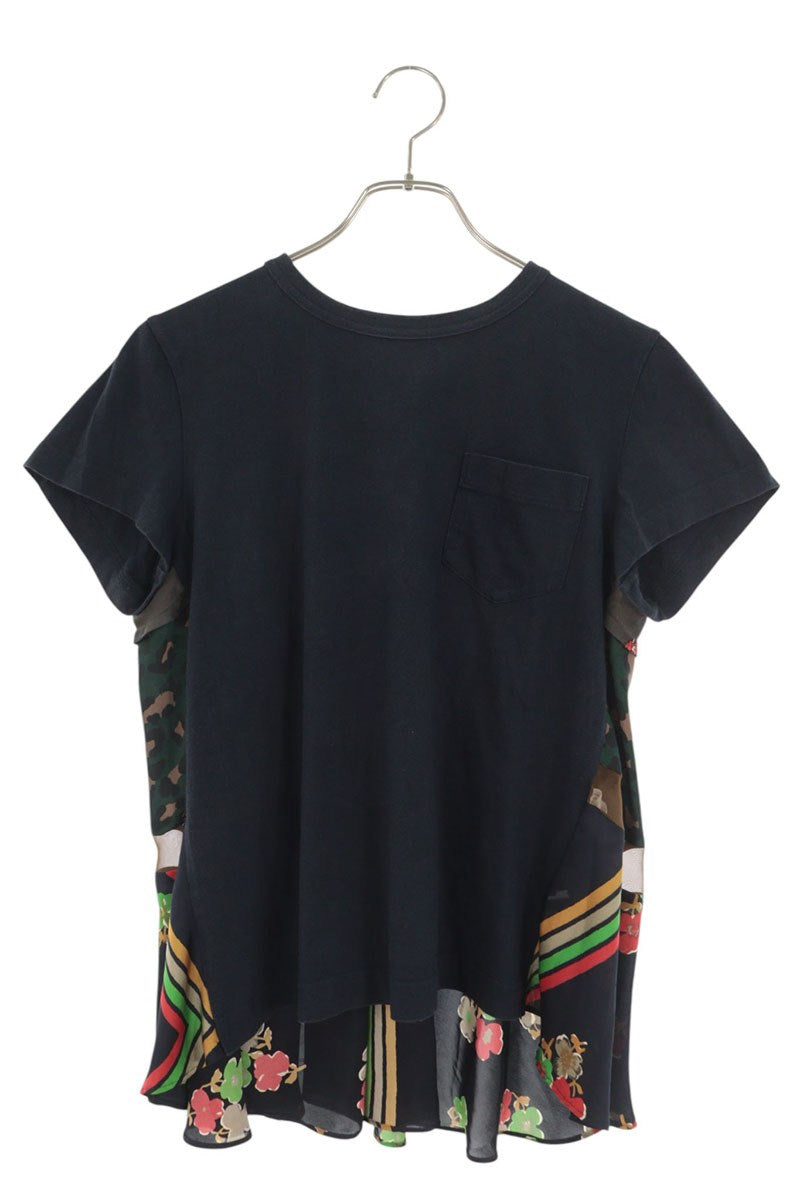 Pendleton x Sacai Multi-Color Material Panel Blouse Size 3